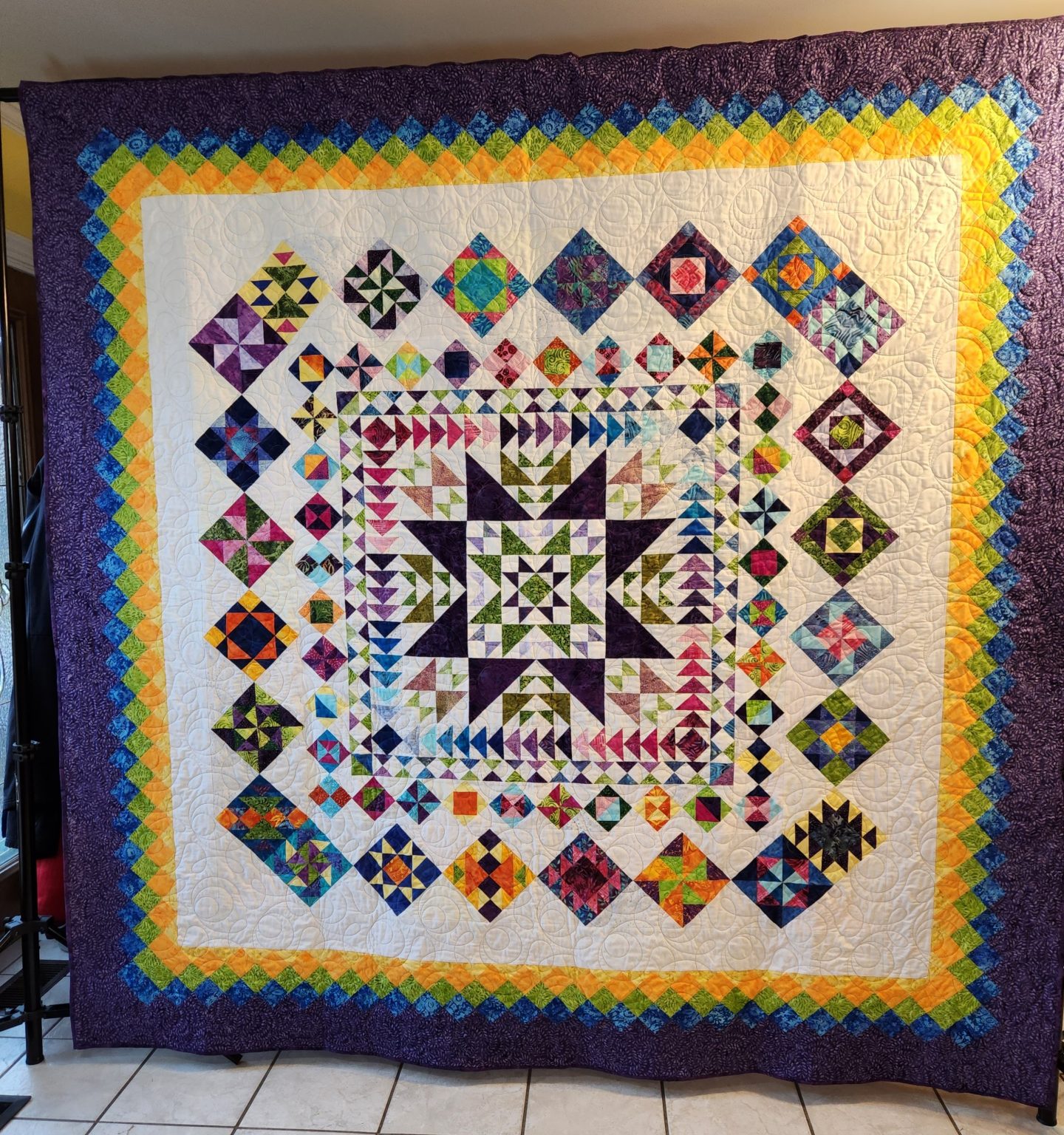 2023 Quilt Raffle Ticket Burlington Carousel Quilt Guild